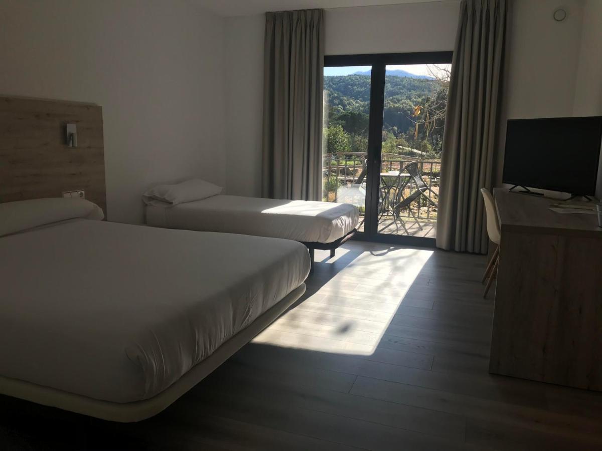 Hostal La Guineu Viladrau Kültér fotó